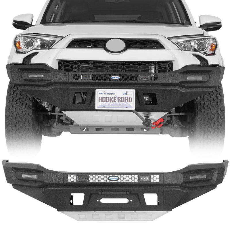 Load image into Gallery viewer, Aftermarket Full Width Front Bumper 2014-2024 Toyota 4Runner Hooke Road       b9825s 1
