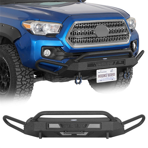 Load image into Gallery viewer, Hooke Road Aftermarket Front Bumper for  2016-2023 Toyota Tacoma b4236 1
