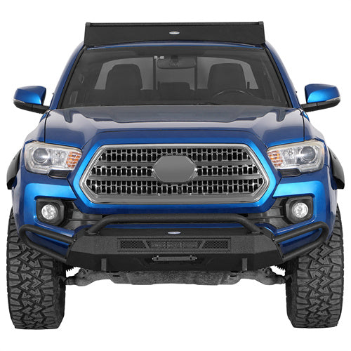 Hooke Road Aftermarket Front Bumper for  2016-2023 Toyota Tacoma b4236 2