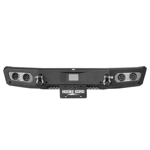 Aftermarket Front Bumper Off Road Parts w/D-Rings & LED Lights For 2021-2023 Ford Bronco - Hooke Road b8922s 25