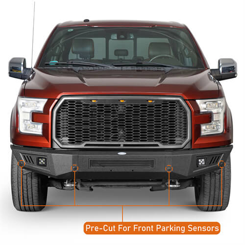 Load image into Gallery viewer, 2015-2017 Ford F-150 Front Bumper Aftermarket Bumper Pickup Truck Parts - Hooke Road b8281 13
