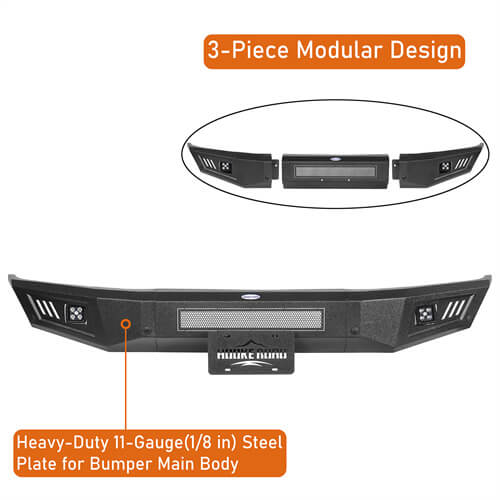 Load image into Gallery viewer, 2015-2017 Ford F-150 Front Bumper Aftermarket Bumper Pickup Truck Parts - Hooke Road b8281 15
