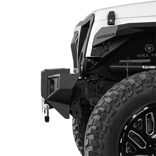 2007-2018 Jeep Wrangler JK Front Bumper Jeep JK Accessories - Hooke Road b2092s 10