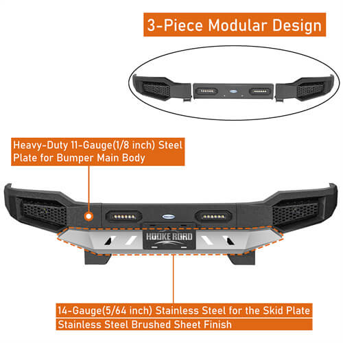 Load image into Gallery viewer, 2007-2013 Toyota Tundra Front Bumper Toyota Tundra Accessories - Hooke Road b5214s 15
