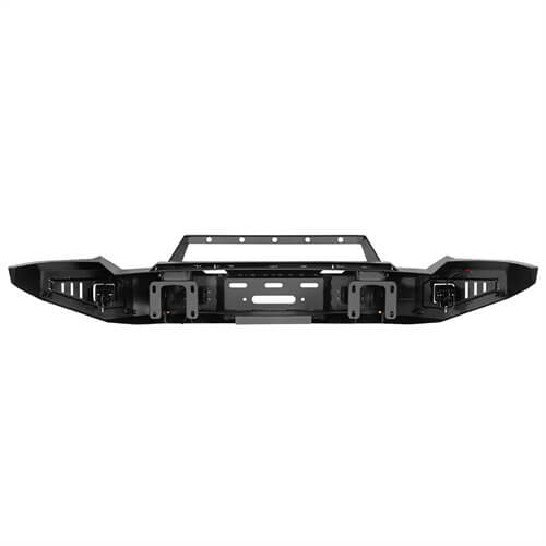 Load image into Gallery viewer, Aftermarket Full-Width GMC Sierra Front Bumper Pickup Truck Parts For 2020-2023 GMC Sierra 2500HD/3500HD - Hooke Road b9205 17
