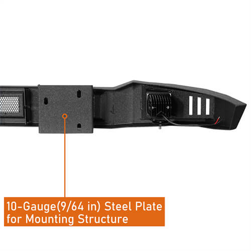 Aftermarket Full Width Front Bumper 4x4 Parts For 2013-2018 Ram 1500 - Hooke Road b6026s 12