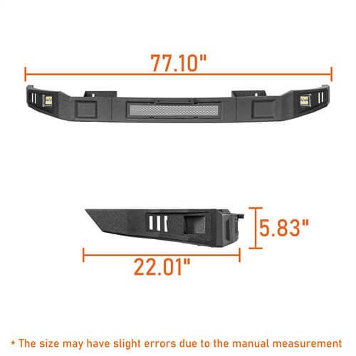 Load image into Gallery viewer, Aftermarket Full Width Front Bumper 4x4 Parts For 2013-2018 Ram 1500 - Hooke Road b6026s 15
