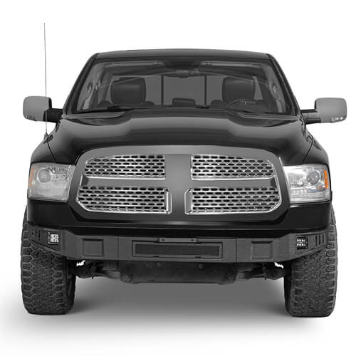 Load image into Gallery viewer, Aftermarket Full Width Front Bumper 4x4 Parts For 2013-2018 Ram 1500 - Hooke Road b6026s 3
