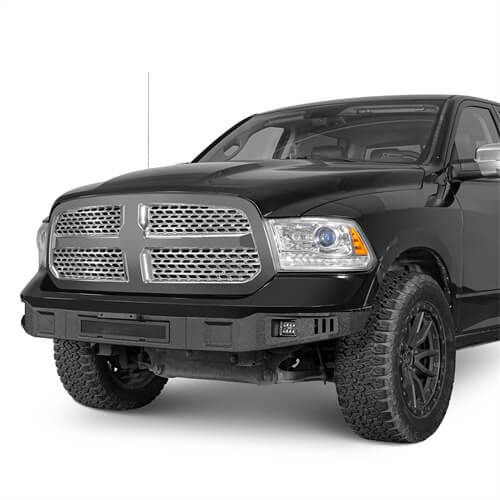 Load image into Gallery viewer, Aftermarket Full Width Front Bumper 4x4 Parts For 2013-2018 Ram 1500 - Hooke Road b6026s 6

