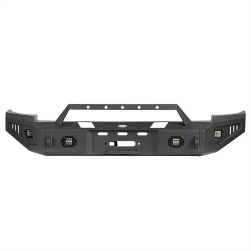 Load image into Gallery viewer, 07-13 Chevy Silverado 1500 Aftermarket Full Width Front Bumper 4x4 Parts - HookeRoad b9027 17
