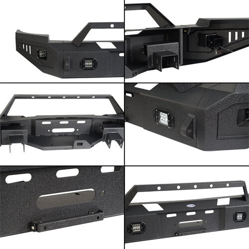 Load image into Gallery viewer, 07-13 Chevy Silverado 1500 Aftermarket Full Width Front Bumper 4x4 Parts - HookeRoad b9027 9
