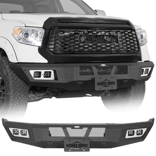 Aftermarket Full-Width Front Bumper for 2014-2021 Toyota Tundra b5023 1