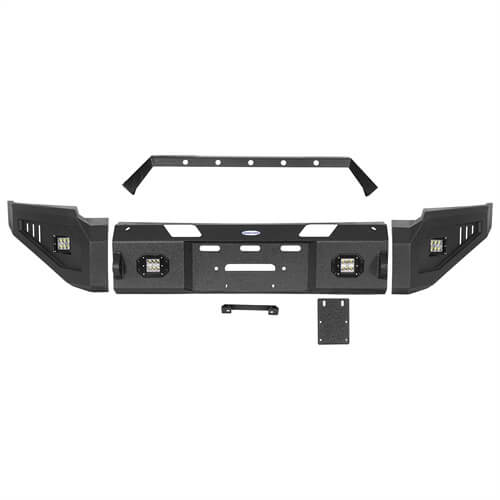 Load image into Gallery viewer, Aftermarket Full-Width Ram 1500 Front Bumper Pickup Truck Parts For 2006-2008 Ram 1500 - Hooke Road b6505 17
