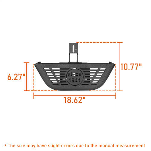 Load image into Gallery viewer, Side Hoop Steps Kit Jeep Wrangler Accessories For 2018-2023 Jeep Wrangler JL 2-Door - Hooke Road b3060s 15
