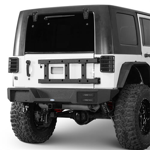 Load image into Gallery viewer, 2007-2018 Jeep Wrangler JK Rear Bumper 4x4 Jeep Parts Aftermarket Bumpers - Hooke Road b2088s 6
