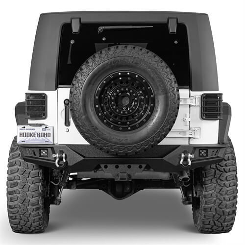 2007-2018 Jeep JK Rear Bumper Hooke Road Bumpers 4x4 Jeep Parts - Hooke Road b2097s 3