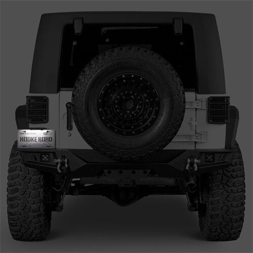 Load image into Gallery viewer, 2007-2018 Jeep JK Rear Bumper Hooke Road Bumpers 4x4 Jeep Parts - Hooke Road b2097s 9
