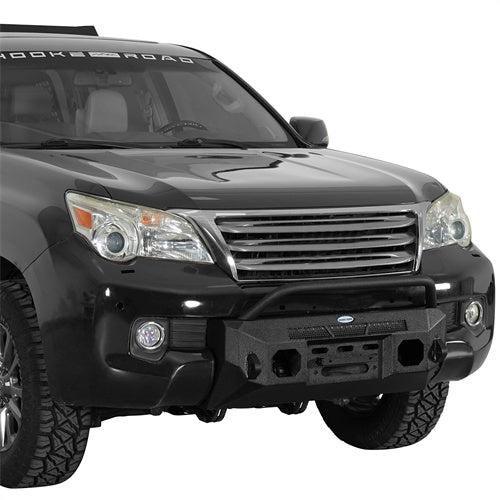 Load image into Gallery viewer, Hooke Road Aftermarket Steel Front Bumper for 2010-2013 Lexus GX460 b4608s 2
