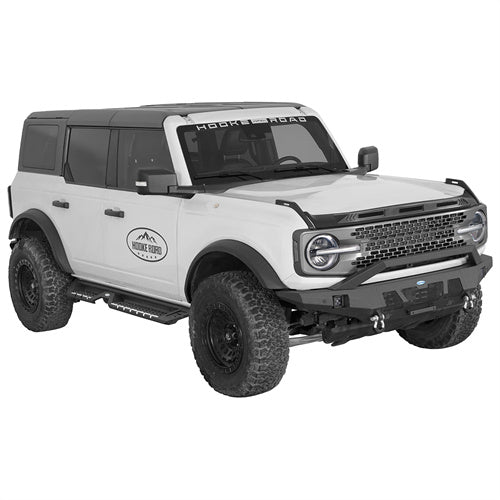 Load image into Gallery viewer, Hooke Road Aftermarket Steel Front Bumper for 2021-2025 Ford Bronco b8935s 2
