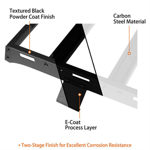 Load image into Gallery viewer, 2021-2024 Ford Bronco Roof Rack Luggage Rack 4x4 Truck Parts - Hooke Road b8929s 15
