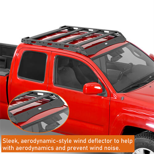 Load image into Gallery viewer, Aluminum Roof Rack Cargo Rack 4x4 Truck Parts For 2005-2023 Toyota Tacoma Access Cab  - Hooke Road b4035s 10
