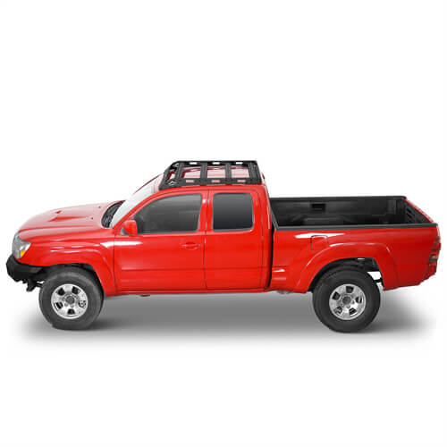 Load image into Gallery viewer, Aluminum Roof Rack Cargo Rack 4x4 Truck Parts For 2005-2023 Toyota Tacoma Access Cab  - Hooke Road b4035s 3
