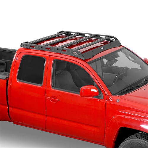 Load image into Gallery viewer, Aluminum Roof Rack Cargo Rack 4x4 Truck Parts For 2005-2023 Toyota Tacoma Access Cab  - Hooke Road b4035s 7
