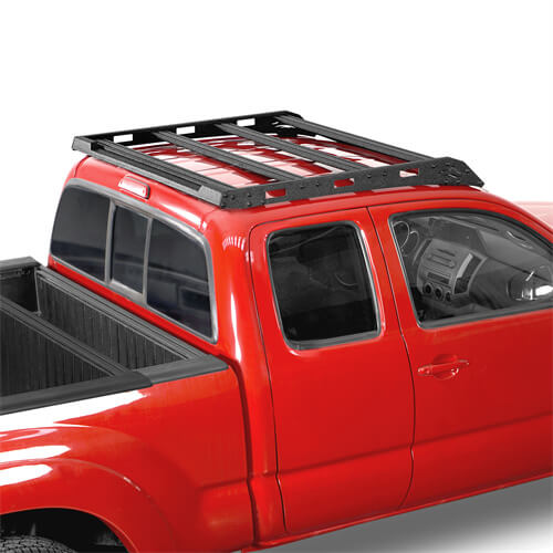 Load image into Gallery viewer, Aluminum Roof Rack Cargo Rack 4x4 Truck Parts For 2005-2023 Toyota Tacoma Access Cab  - Hooke Road b4035s 8
