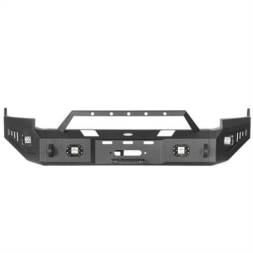 2009-2012 Ram 1500 Aftermarket Full-Width Front Bumper 4x4 Truck Parts - Hooke Road b6202 18