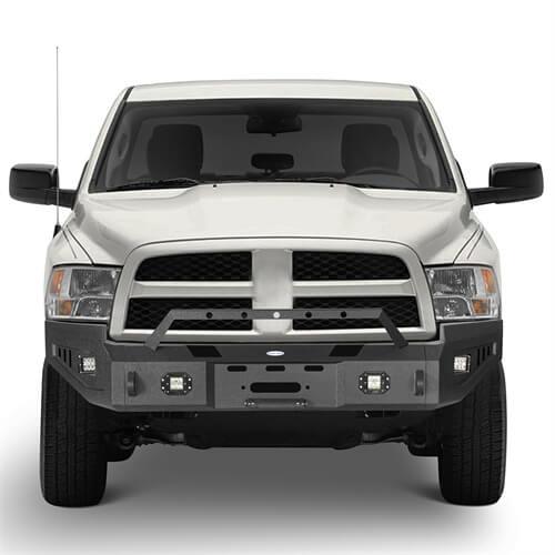 Load image into Gallery viewer, 2009-2012 Ram 1500 Aftermarket Full-Width Front Bumper 4x4 Truck Parts - Hooke Road b6202 5
