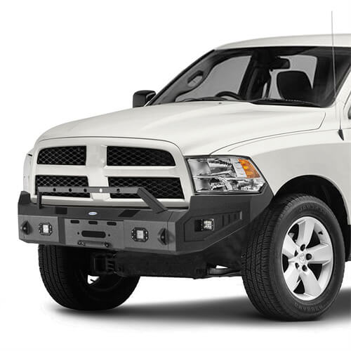 Load image into Gallery viewer, 2009-2012 Ram 1500 Aftermarket Full-Width Front Bumper 4x4 Truck Parts - Hooke Road b6202 6
