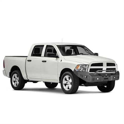 2009-2012 Ram 1500 Aftermarket Full-Width Front Bumper 4x4 Truck Parts - Hooke Road b6202 7