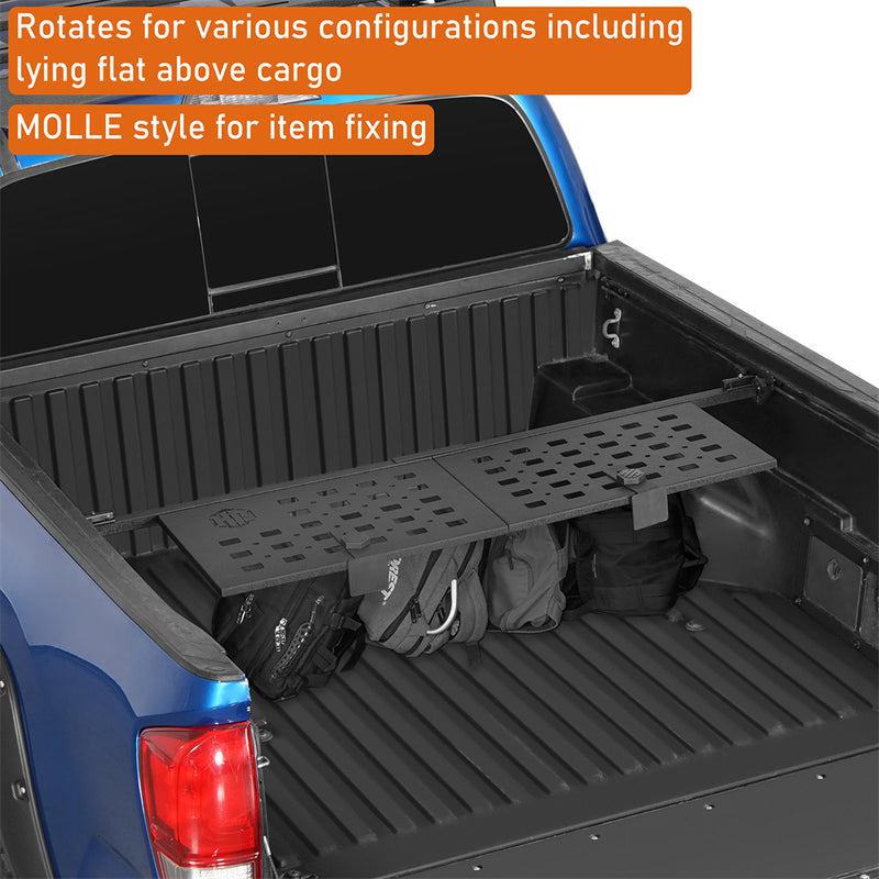 Load image into Gallery viewer, Hooke Road Bed Cargo Manager Divider for 2005-2023 Toyota Tacoma b4042s 6
