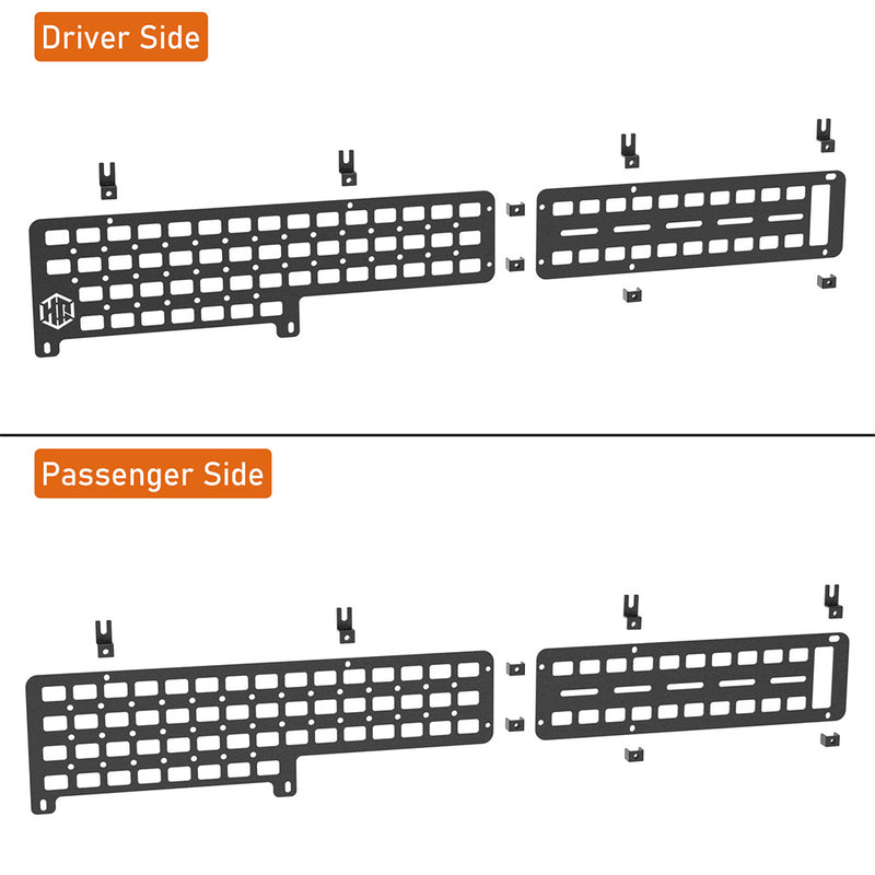 Load image into Gallery viewer, Hooke Road Bed Side MOLLE Panels 2005-2023 Toyota Tacoma 5ft Bed b4043s 4
