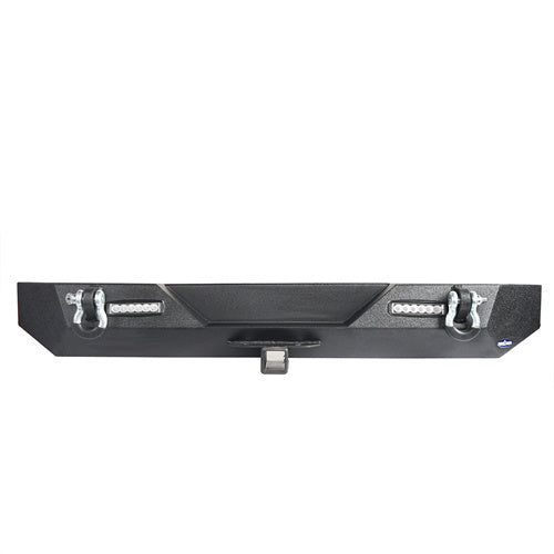 HookeRoad Jeep TJ Front and Rear Bumper Combo for 1987-2006 Jeep Wrangler TJ YJ b10091011s 6
