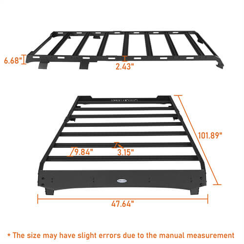 Bronco Discovery Roof Rack For Ford 21-23 4-Door Hardtop - HookeRoad b8906s 10