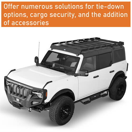 Bronco Discovery Roof Rack For Ford 21-23 4-Door Hardtop - HookeRoad b8906s 16