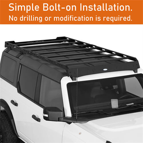 Load image into Gallery viewer, Bronco Discovery Roof Rack For Ford 21-23 4-Door Hardtop - HookeRoad b8906s 17
