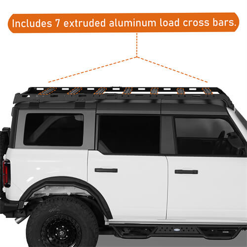 Load image into Gallery viewer, Bronco Discovery Roof Rack For Ford 21-23 4-Door Hardtop - HookeRoad b8906s 18
