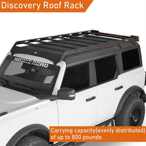 Bronco Discovery Roof Rack For Ford 21-23 4-Door Hardtop - HookeRoad b8906s 9