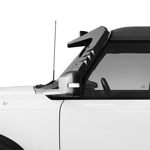 Load image into Gallery viewer, 2021-2024 Ford Bronco Madmax Windshield Frame Sun Visor Cowl w/4 LED Light - Hooke Road
