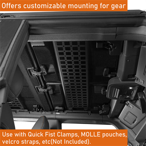 Load image into Gallery viewer, Bronco Molle Panel Front Overhead MOLLE Storage Panel For 2021-2023 Ford Bronco - Hooke Road ft20018 10
