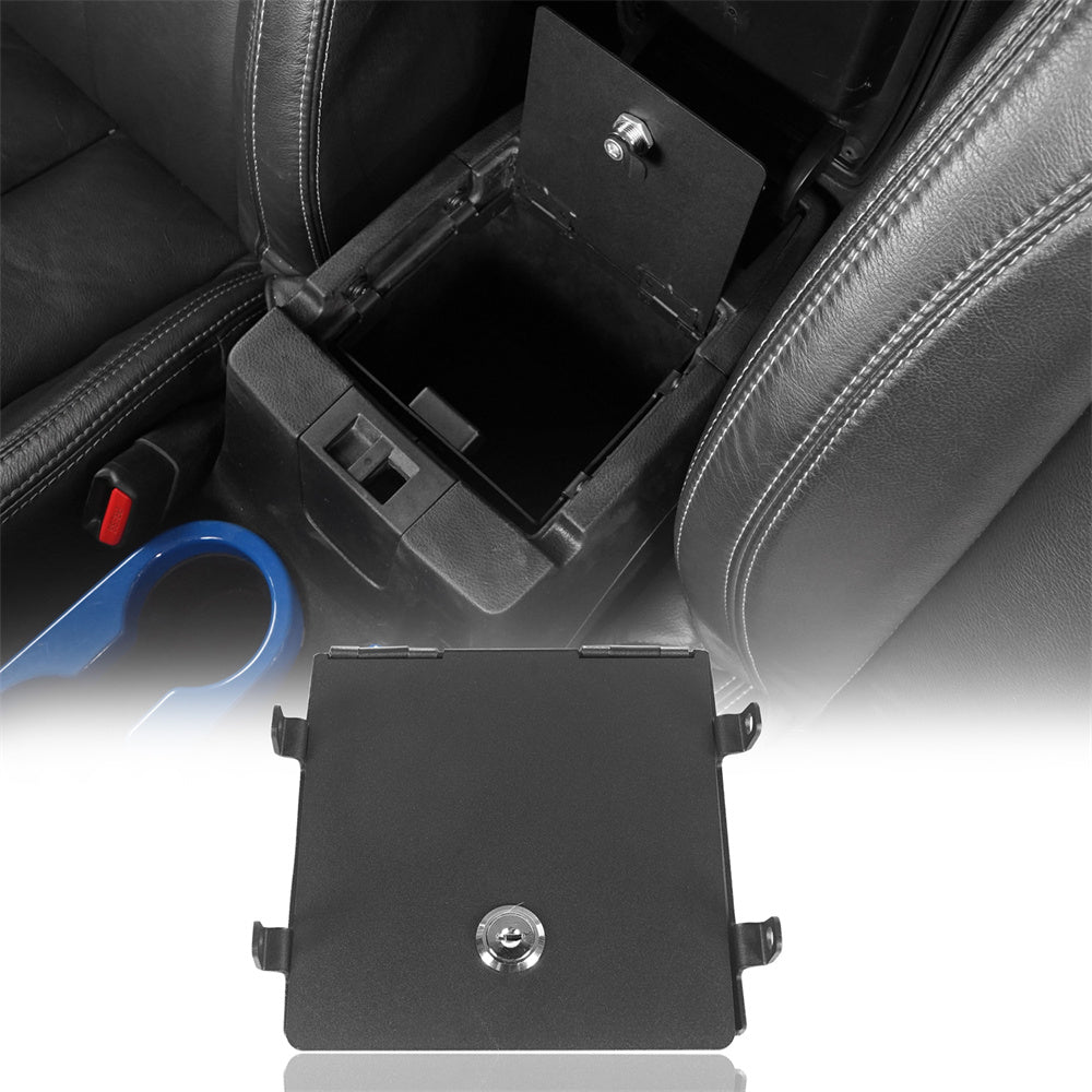 Center Console Lock Box for 2011-2018 Jeep Wrangler JK - Hooke Road ...