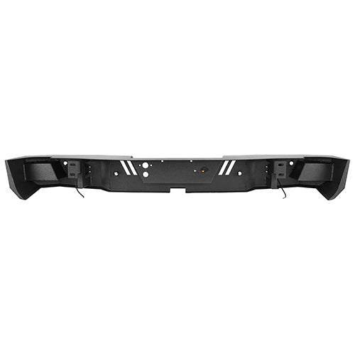 Load image into Gallery viewer, HookeRoad Chevrolet Silverado Rear Bumper w/LED Floodlights for 2007-2018 Chevy Silverado 1500 HookeRoad HE.9025 7
