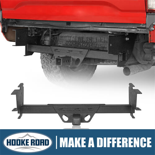 Hooke Road 2016-2023 Tacoma Class 3 Trailer Hitch Towing Tongue with 2-Inch Receiver Opening b4212 1