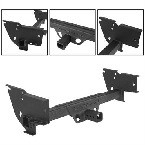 Hooke Road 2016-2023 Tacoma Class 3 Trailer Hitch Towing Tongue with 2-Inch Receiver Opening b4212 8