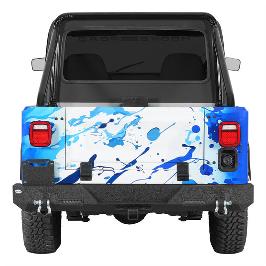 Classic Rear Bumper for 1976-1986 Jeep CJ-5 CJ-7 CJ-8 Scrambler Hooke Road b1093s 2