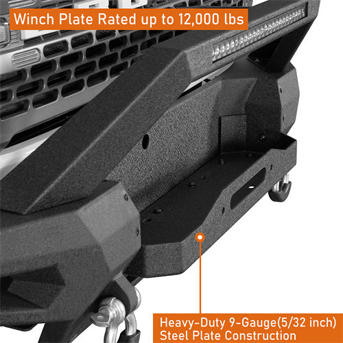 Load image into Gallery viewer, 2021-2026 Ford Bronco Front Bumper &amp; Rear Bumper Combo (Excluding Raptor) - Hooke Road
