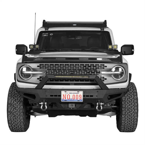 Load image into Gallery viewer, 2021-2023 Ford Bronco (Excluding Raptor) DiscoveryⅠFront Bumper w/72W Light Bar - Hooke Road b8912s 4

