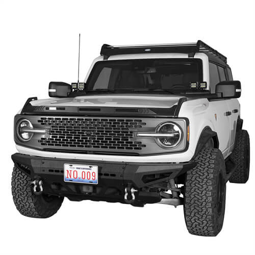 2021-2023 Ford Bronco (Excluding Raptor) DiscoveryⅠFull-Width Front Bumper - Hooke Road b8911s 3